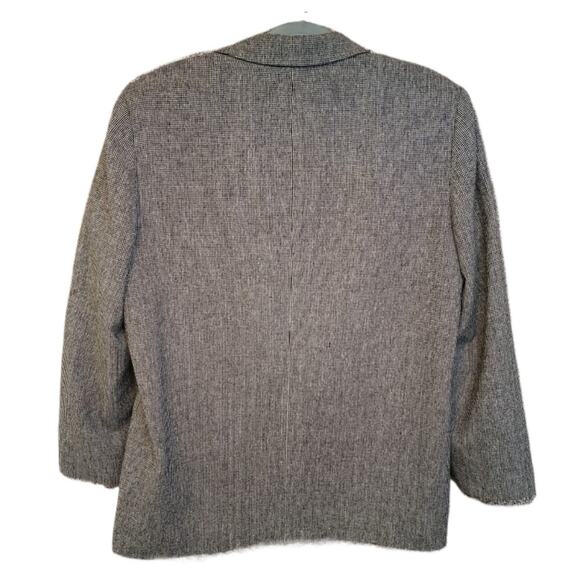 Pendleton 100% Wool Blazer Women’s 14 – Vintage USA – Herringbone Jacket - Picture 2 of 9